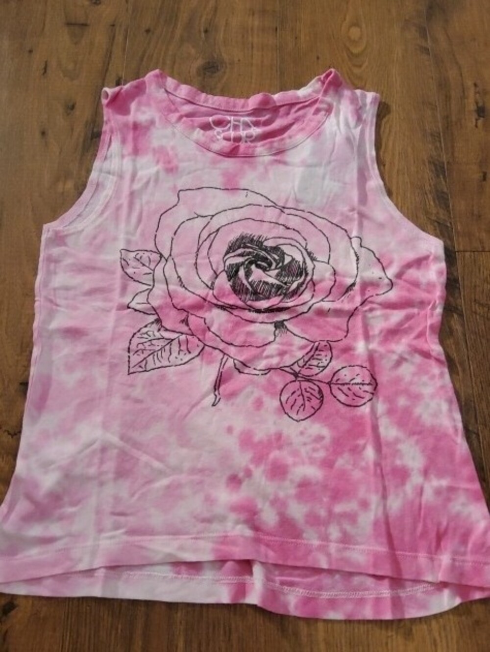 Chaser Strawberry Jam Tie Dye Sleeveless Tank NWT NIP Medium